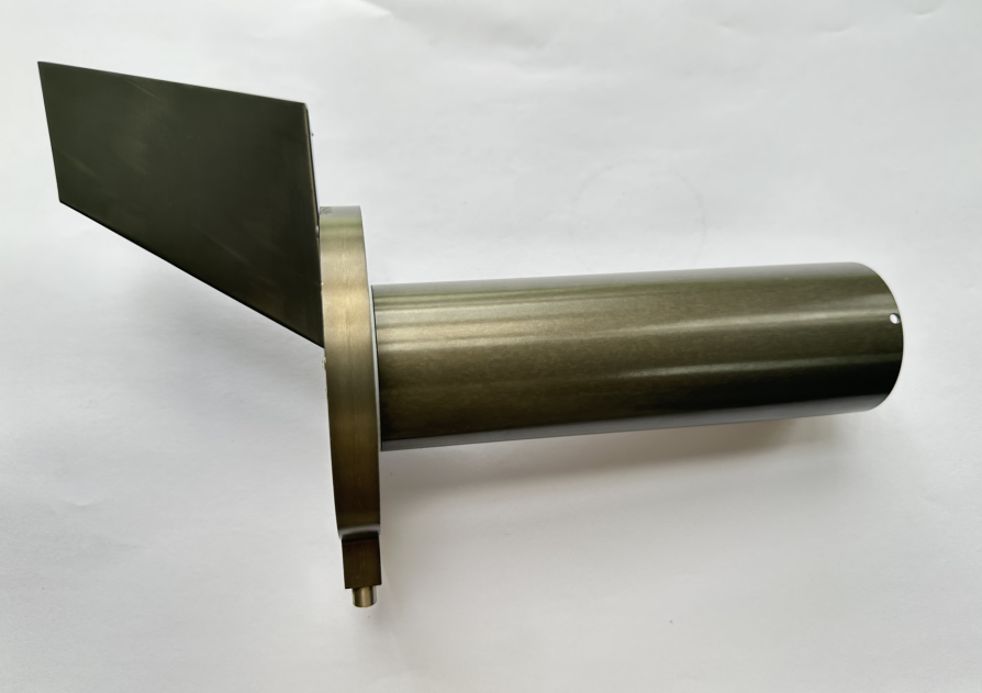 Aluminum, case hardened anode, wind speed