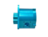 Aluminum material, blue anode driver