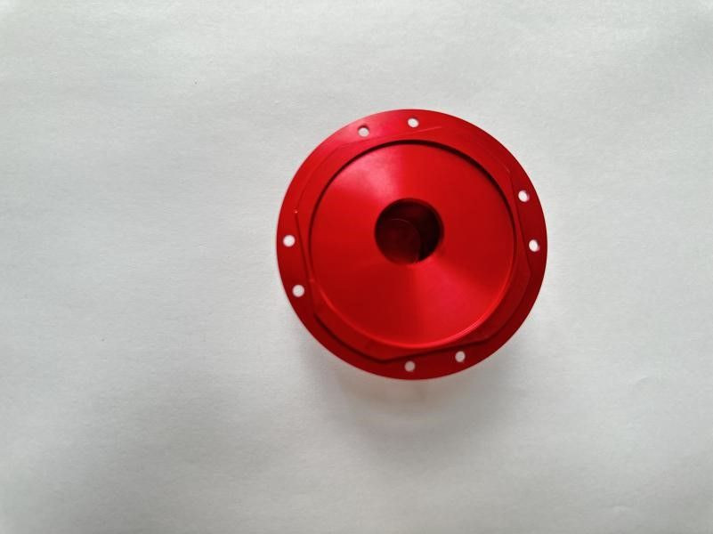 Aluminum, red anode, oil injector assembly